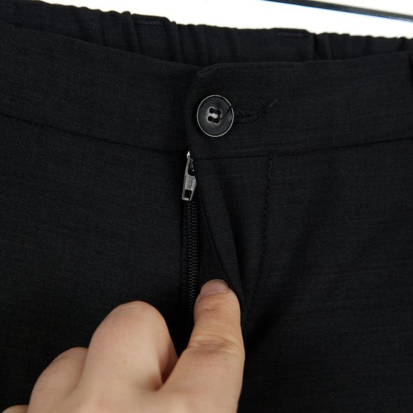 SEAGALE Gray Trouser Wool Blend Pant Men's Large - Picture 3 of 8